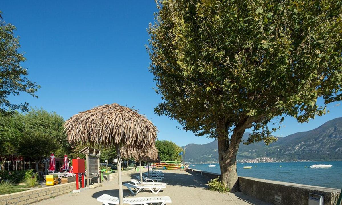 Estivo Premium Deluxe Mobile Homes On Camping Del Sole Village Iseo Dış mekan fotoğraf