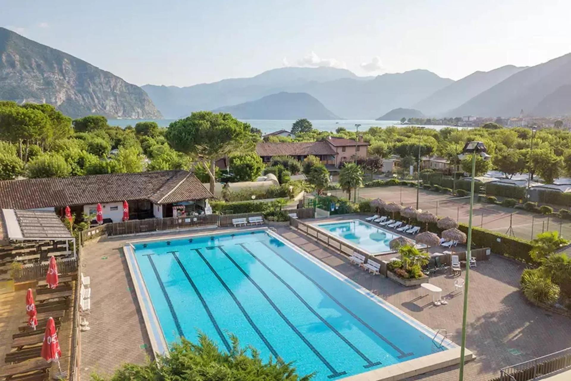 Estivo Premium Deluxe Mobile Homes On Camping Del Sole Village Iseo Dış mekan fotoğraf