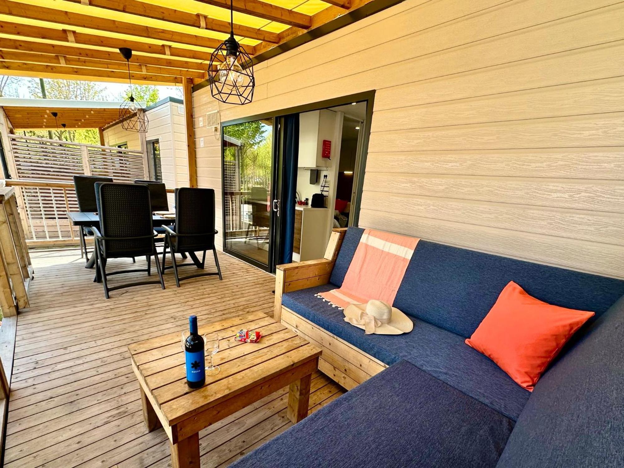Estivo Premium Deluxe Mobile Homes On Camping Del Sole Village Iseo Dış mekan fotoğraf