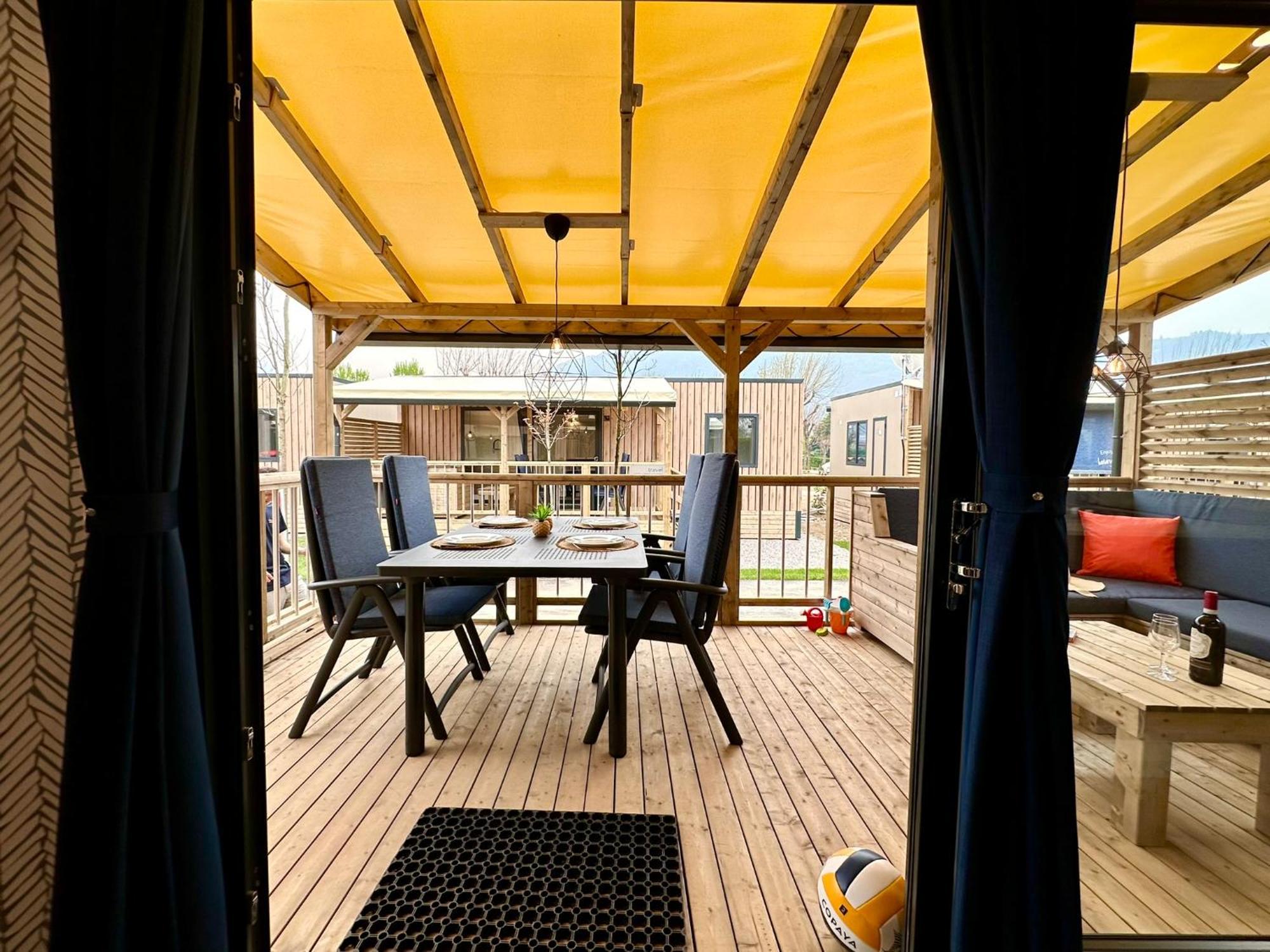 Estivo Premium Deluxe Mobile Homes On Camping Del Sole Village Iseo Dış mekan fotoğraf